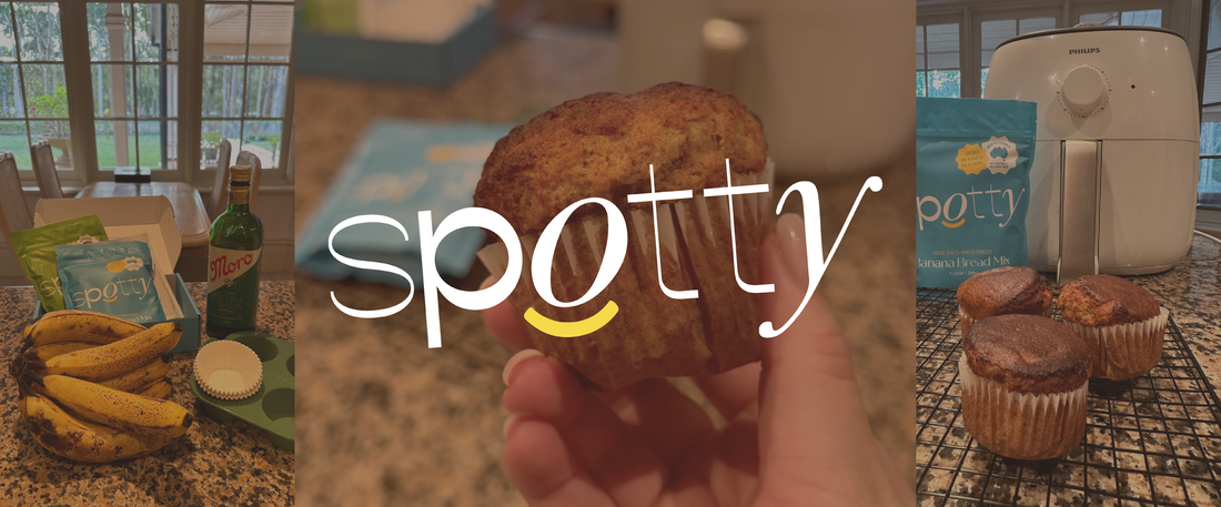 15-Minute Air Fryer Banana Muffins