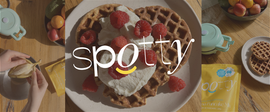 Banana Waffles by @glowbygrace__