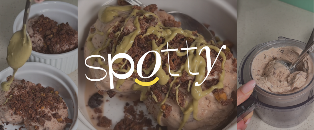 Choc Pistachio Cookie Ice Cream by @livs.table