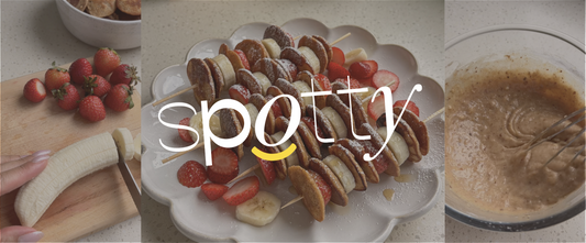 Mini Banana Pancake Skewers by @livs.table